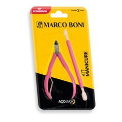 Kit Marco Boni Manicure Alicate E Espatula