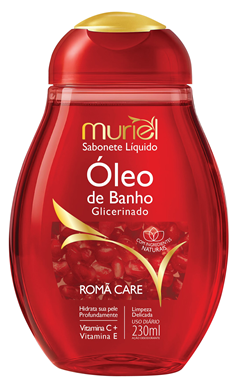Sabonete Liquido Óleo De Banho Muriel Romã Care 230ml