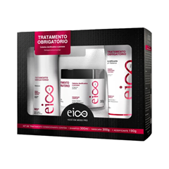 Eico Pro Kit Especial Tratamento Obrigatório (Shampoo + Máscara + Acidificante) 800ml