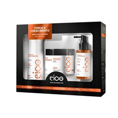 Eico Pro Kit Especial Força & Crescimento (Shampoo + Máscara + Tônico) 700ml