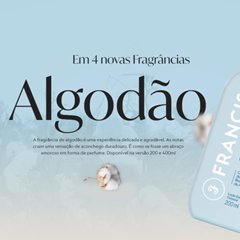 Loção Desodorante Hidratante Francis Algodão 400ml Flora