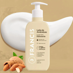 Loção Desodorante Hidratante Francis Leite De Amêndoas 400ml Flora