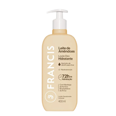 Loção Desodorante Hidratante Francis Leite De Amêndoas 400ml Flora