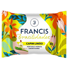 Sabonete Barra Francis Brasilidades Capim Limão 12x80g Flora