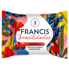 Sabonete Barra Francis Brasilidades Acerola 12x80g Flora