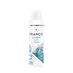 Desodorante Aerosol Francis Comfort Algodão 150ml Flora