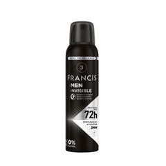 Desodorante Aerosol Francis Men Invisible 150ml Flora