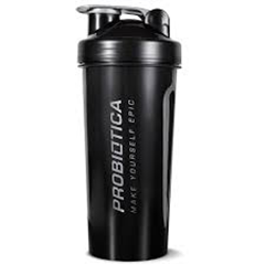 Coqueteleira Probiótica Preta 700ml Supley