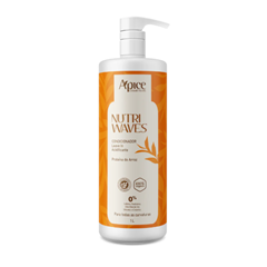 Condicionador Apice Leave In  E Acidificante Apice Nutri Waves 1 Litro