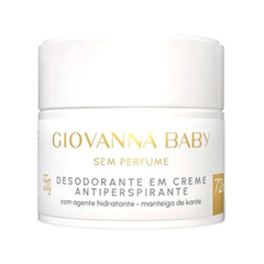 Desodorante Creme Giovanna Sem Perfume 50g