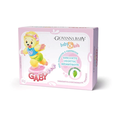 Sabonete Barra Giovanna Baby Gaby Rosa 90g