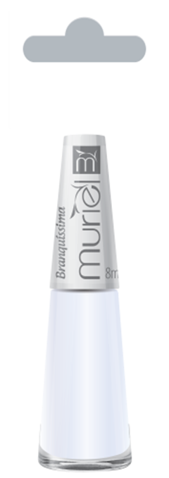 Esmalte Vest Cremoso Muriel Branquíssima Com 6 Unidades