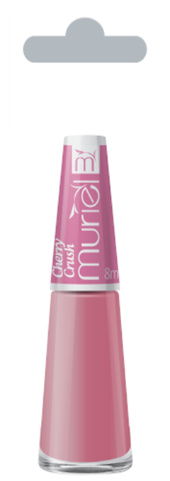 Esmalte Vest Cremoso Muriel Cherry Crush Com 6 Unidades