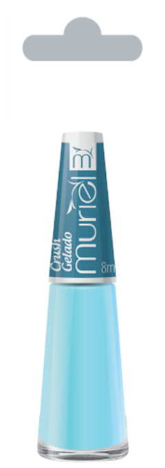 Esmalte Vest Cremoso Muriel Crush Gelado Blister 6 Unidades