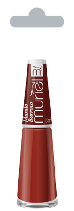 Esmalte Vest Cremoso Muriel Mundo Barroco Blister 6 Unidades