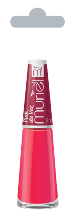 Esmalte Vest Cremoso Muriel Pink Da Vez Blister 6 Unidades