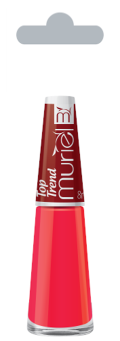 Esmalte Vest Cremoso Muriel Top Trend Blister 6 Unidades