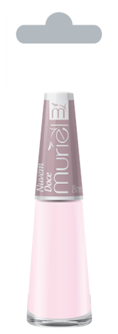 Esmalte Vest Cremoso Muriel Nuvem Doce Com Blister 6 Unidades