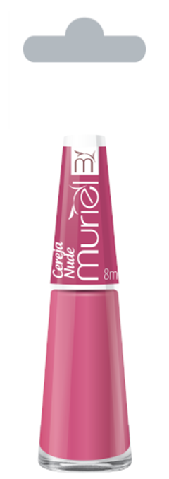 Esmalte Vest Cremoso Muriel Cereja Nude Blister 6 Unidades
