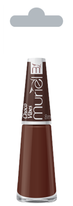 Esmalte Vest Cremoso Muriel Choco Vibes Blister 6 Unidades