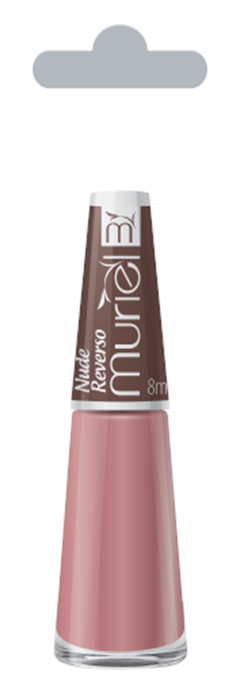 Esmalte Vest Cremoso Muriel Nude Reverso Blister 6 Unidades