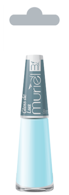 Esmalte Vest Cremoso Muriel Gloss De Lua Blister 6 Unidades