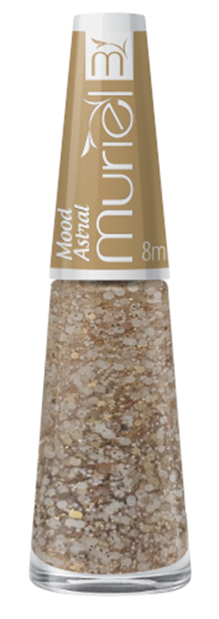 Esmalte Vest Glitter Muriel Mood Astral Blister 6 Unidades
