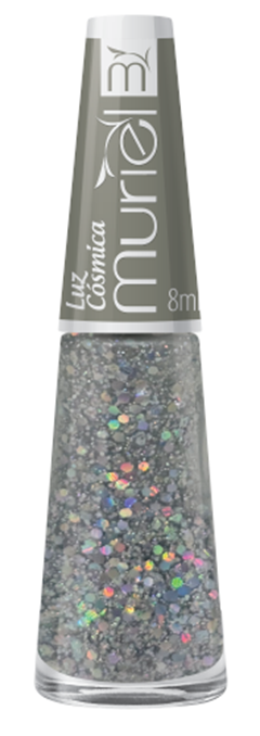 Esmalte Vest Glitter Muriel Luz Cósmica Blister 6 Unidades
