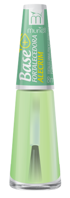 Esmalte Vest Tratamento Muriel Base Fortalecedora Alecrim Blister 6 Unidades