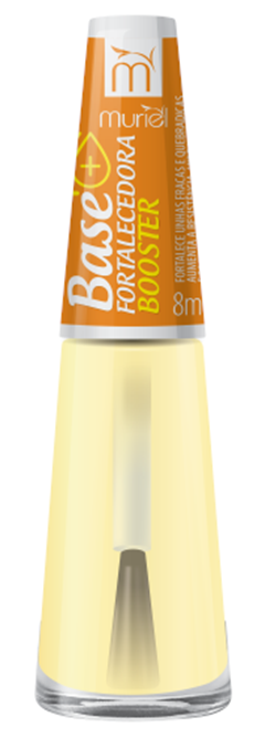 Esmalte Vest Tratamento Muriel Base Fortalecedora Booster Blister 6 Unidades