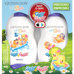 Kit Giovanna Baby Shampoo + Condicionador Giby E Gaby 200ml