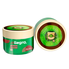 Gel Esfoliante Corporal E Rosto Vita Seiva Allegra Kiwi 250g