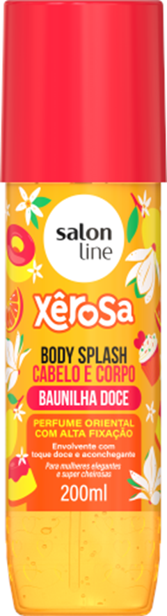 Body Splash Salon Line Xerosa Baunilha Doce 200ml