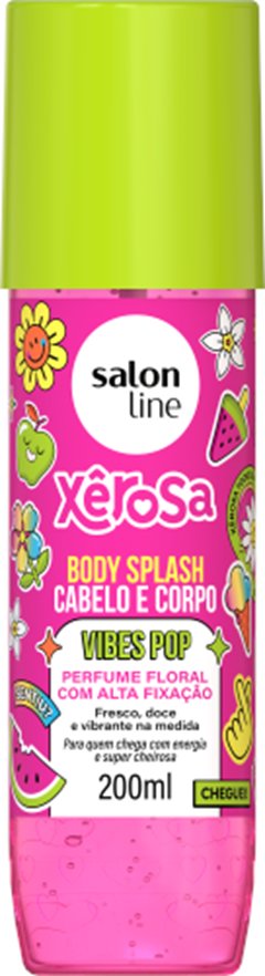 Body Splash Salon Line Xerosa Vibes Pop 200ml