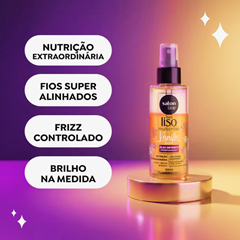 Óleo Bifásico Salon Line Meu Liso Muito Mais Liso Vanilla Glow 120ml