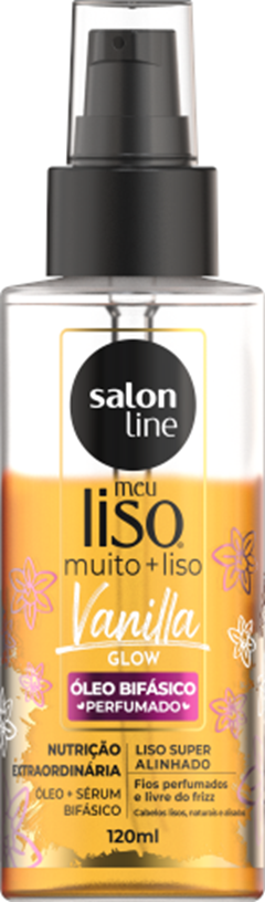 Óleo Bifásico Salon Line Meu Liso Muito Mais Liso Vanilla Glow 120ml