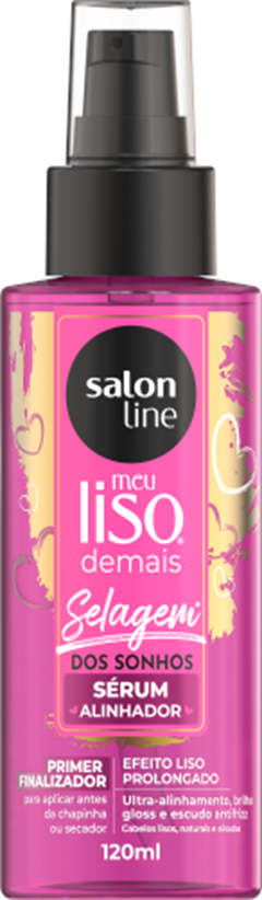 Serum Salon Line Meu Liso Demais Selagem Dos Sonhos 120ml