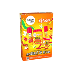 Kit Salon Line Xerosa (Shampoo 300ml + Condicionador 200ml) Baunilha Vibes