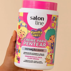 Creme Para Pentear Salon Line Kids Vanilla Vibes 1kg
