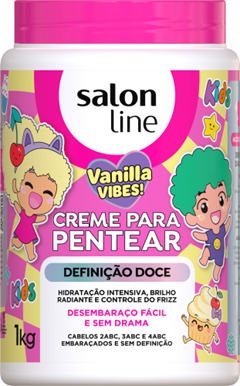 Creme Para Pentear Salon Line Kids Vanilla Vibes 1kg