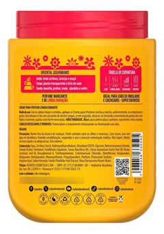 Creme Para Pentear Salon Line Xerosa Baunilha 800g