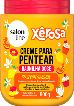 Creme Pentear Salon Line Xerosa Baunilha 800g