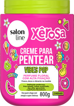 Creme Pentear Salon Line Xerosa Vibes Pop 800g