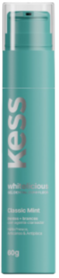 Gel Dental Kess Whitelicious Classic Mint Belliz 60g