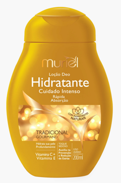 Loção Hidratante Corporal Muriel Tradicional Ação Desodorante 200ml