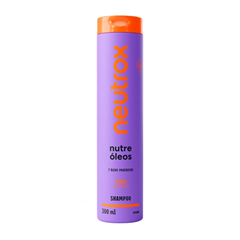 Shampoo Neutrox Nutre Óleos 300ml Flora