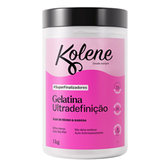 Gelatina Kolene Modeladora Superfinalizador Rosa 1kg Flora