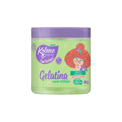 Gelatina Kolene Cachinhos Com Glitter 500g Flora