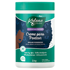 Creme Para Pentear Kolene Superfinalizadores Brilho Poderoso 1kg Flora