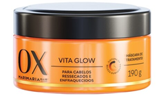 Máscara Capilar Ox Vita Glow 190g Flora